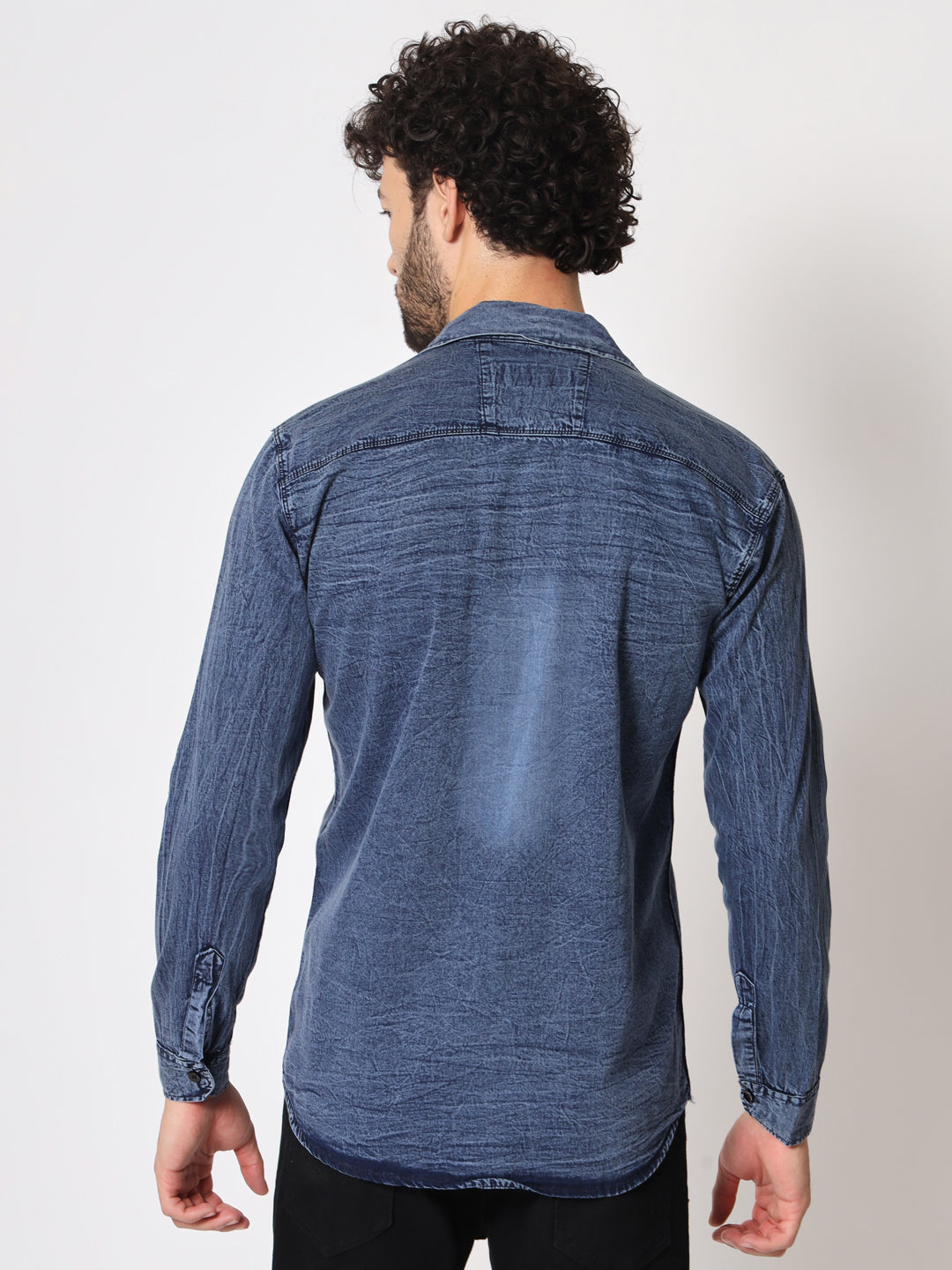 INDIGO DENIM SHIRT