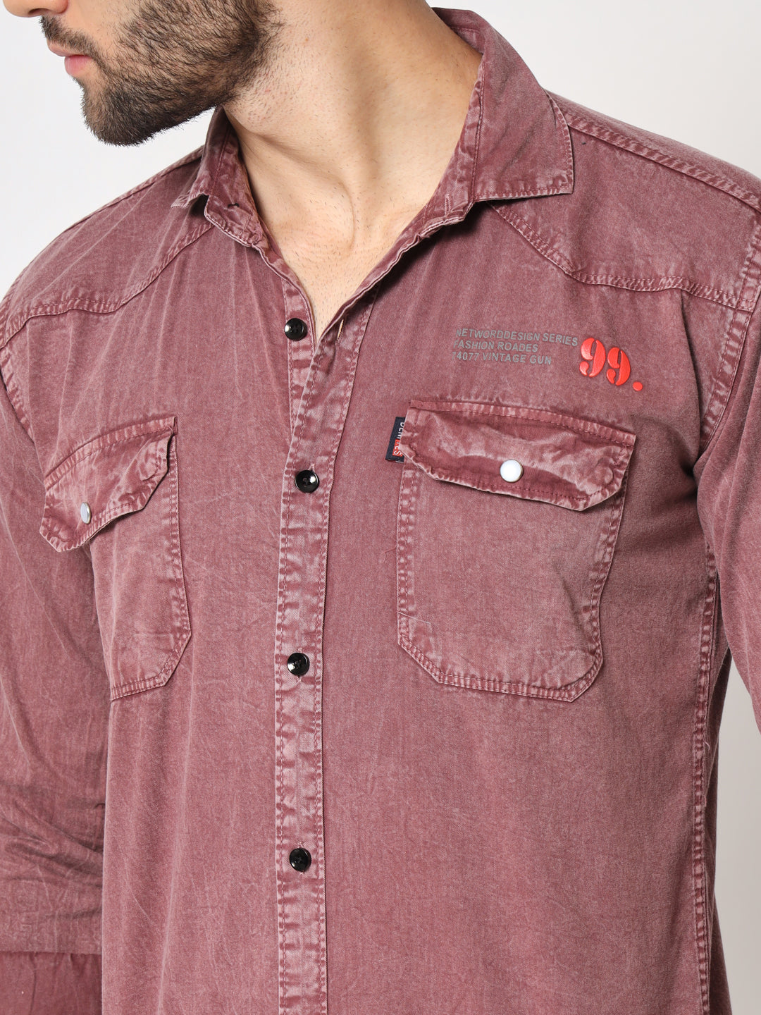 RED COTTON RFD SHIRT