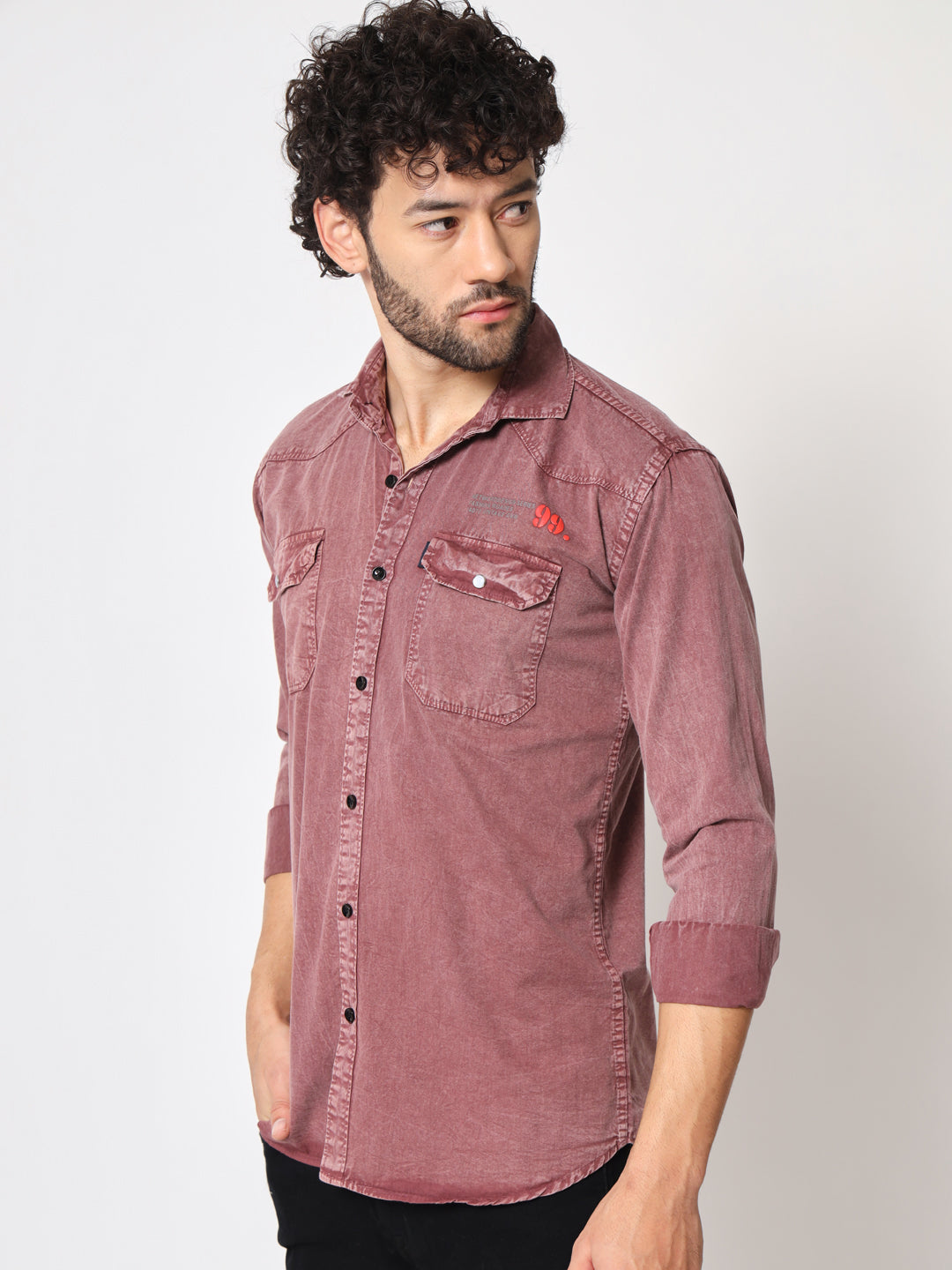 RED COTTON RFD SHIRT