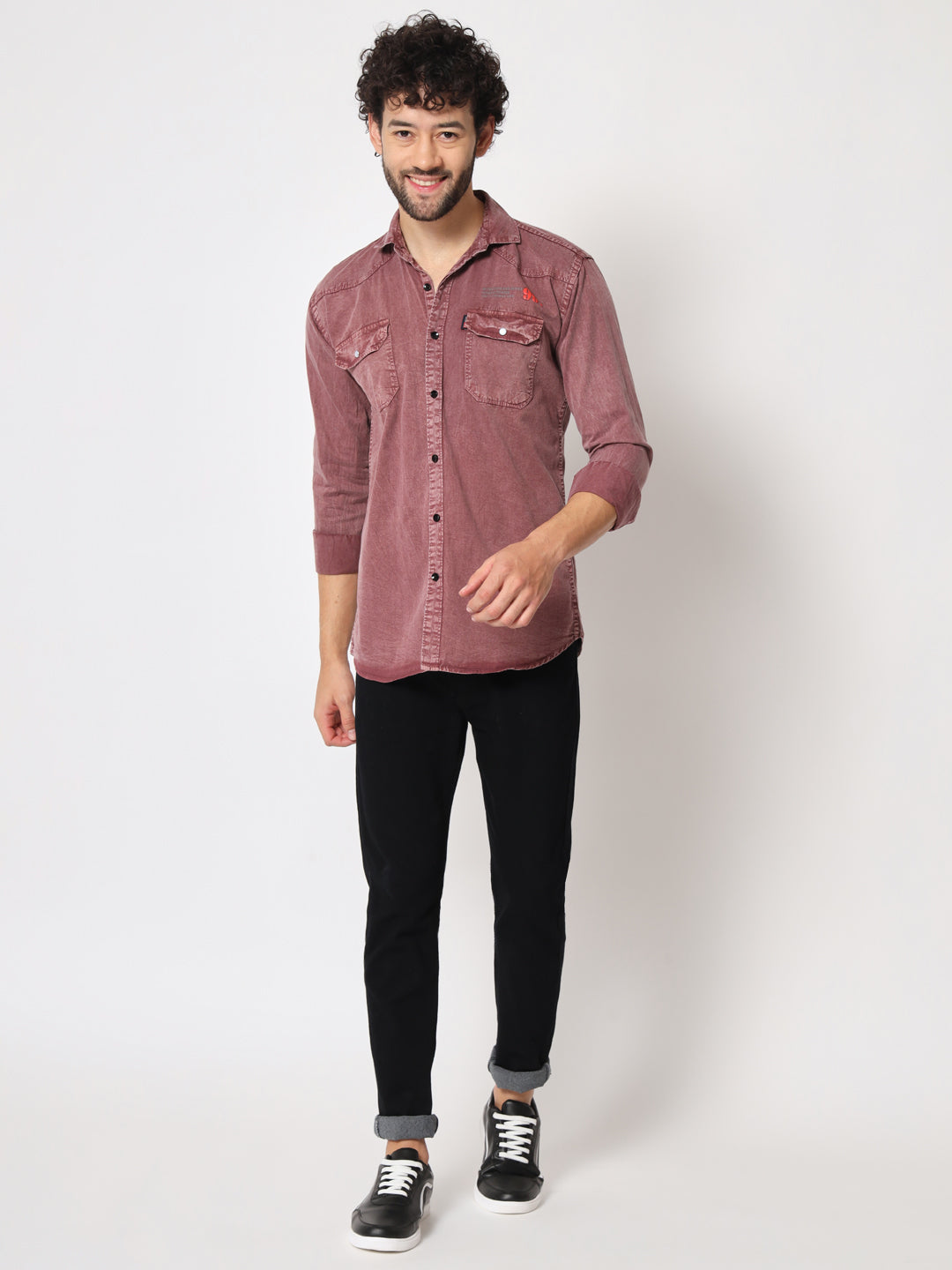 RED COTTON RFD SHIRT