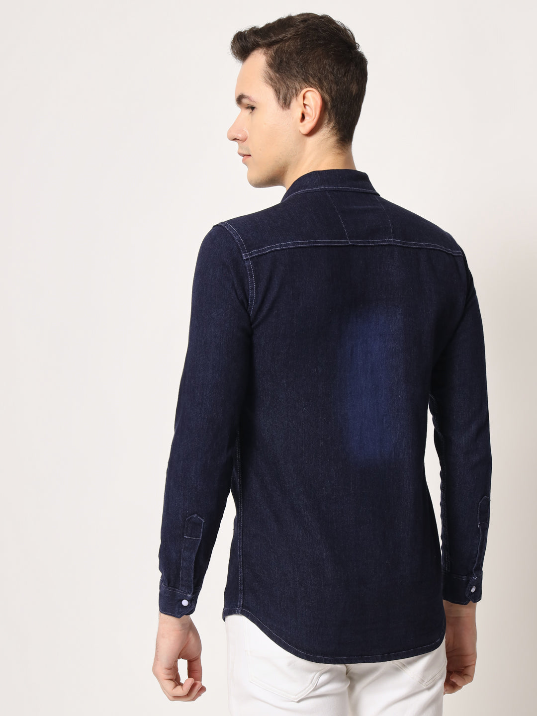 BLUE DENIM SHIRT