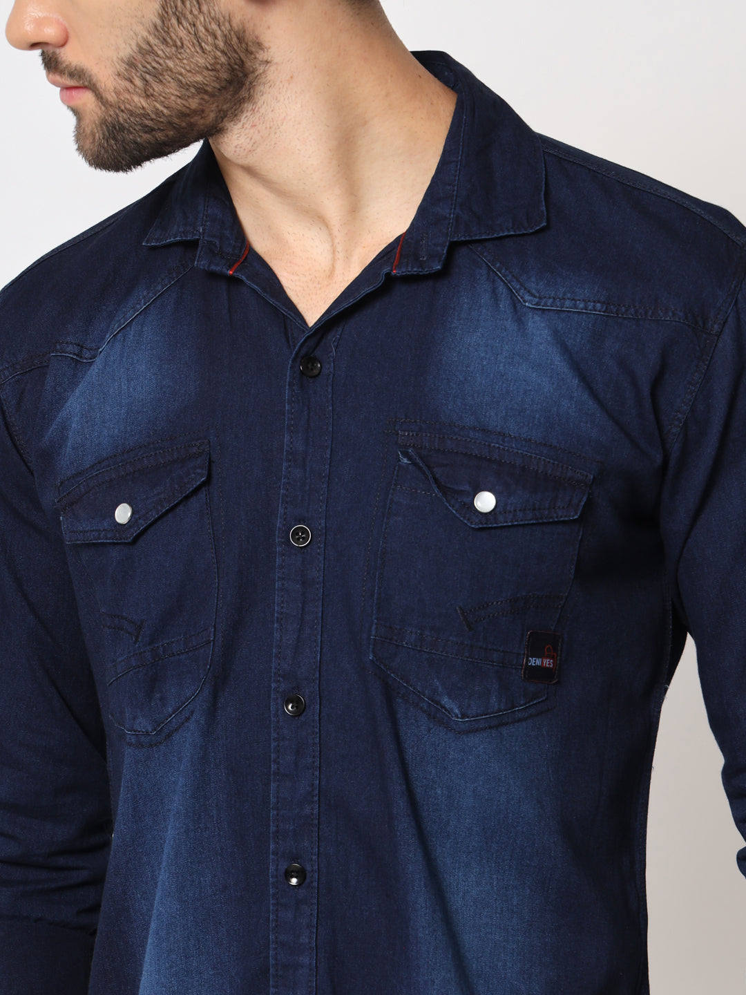 INDIGO DENIM SHIRT