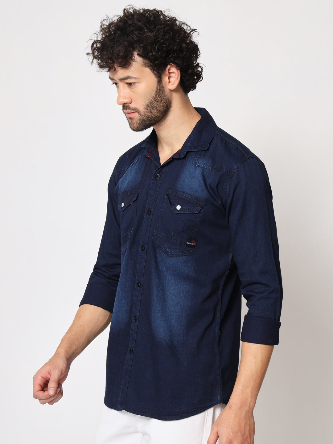 INDIGO DENIM SHIRT