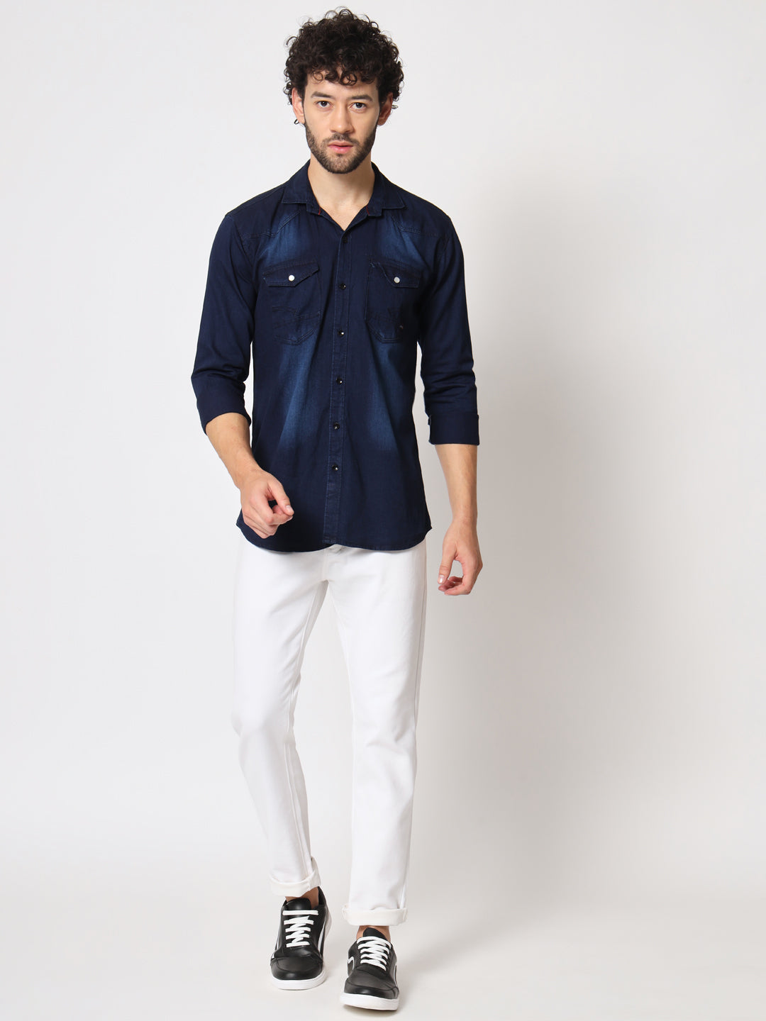 INDIGO DENIM SHIRT