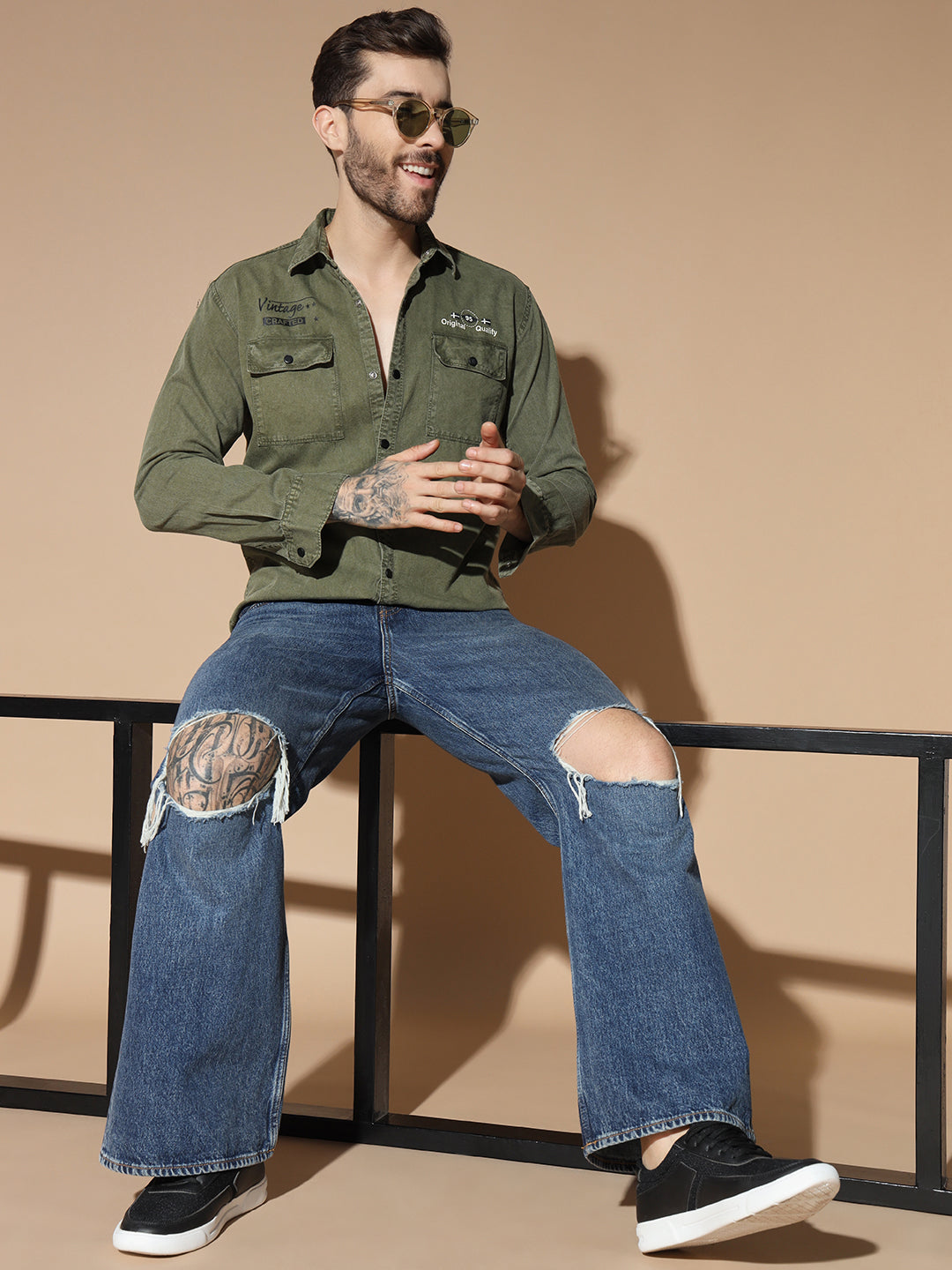 Double Pocket Cotton RFD Shirt