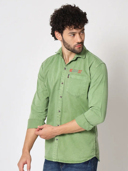 SINGLE POCKET RFD PISTA COLOR SHIRT