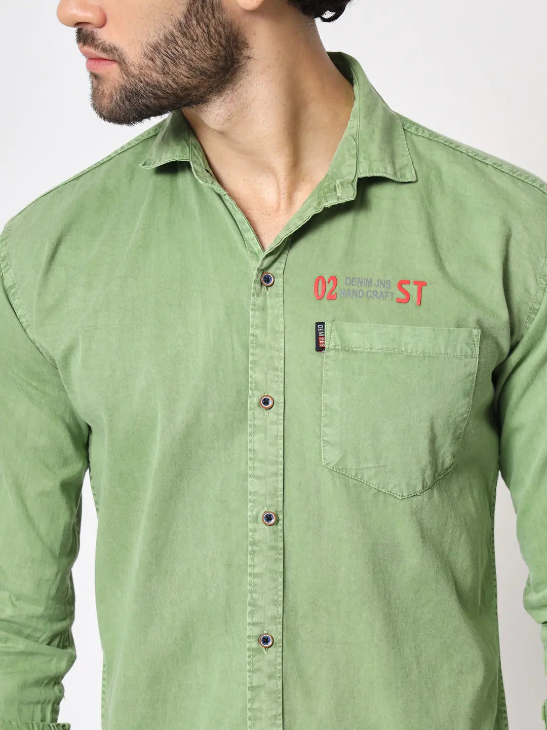 SINGLE POCKET RFD PISTA COLOR SHIRT