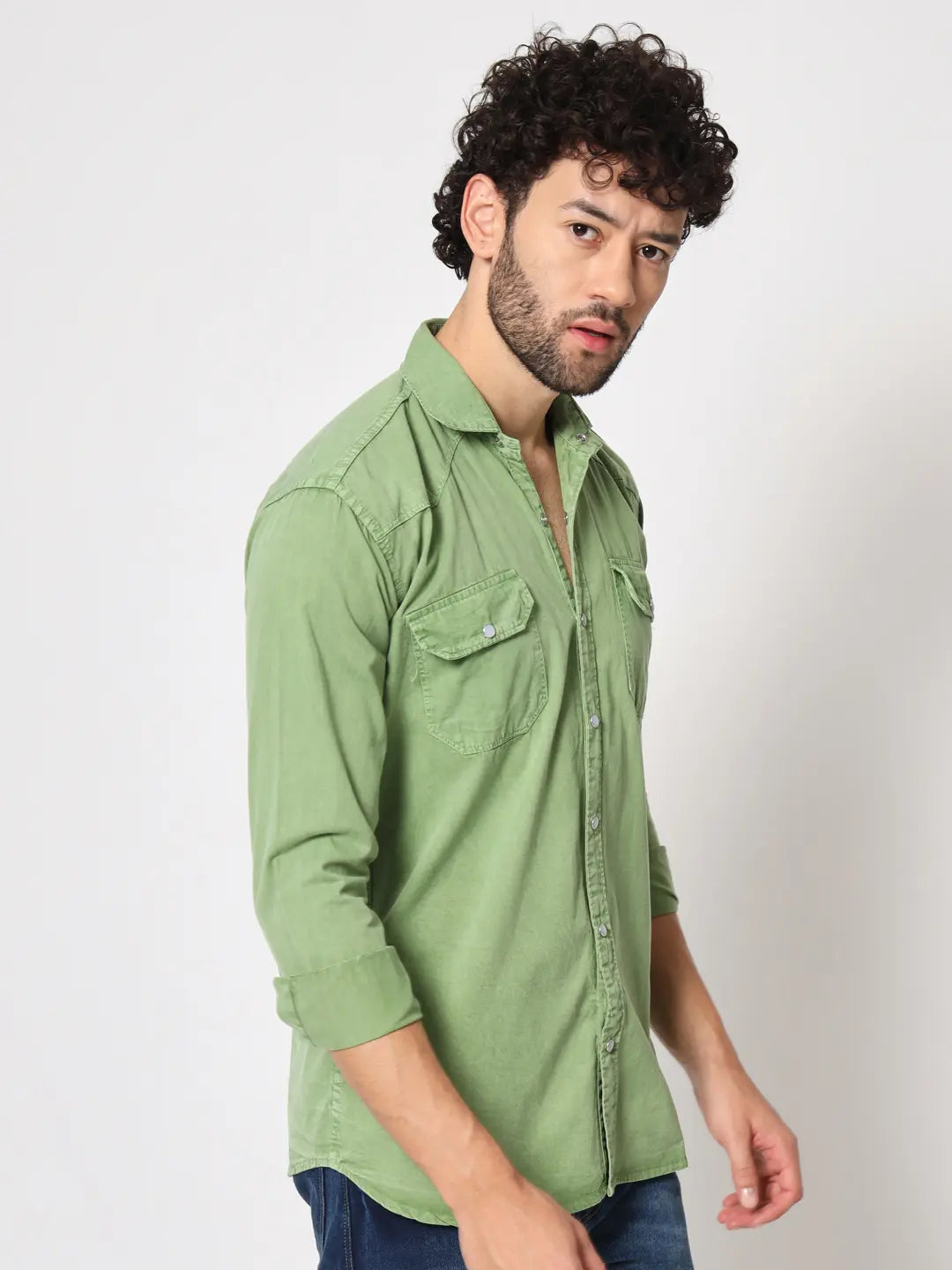 DOUBLE POCKET COTTON RFD PISTA SHIRT