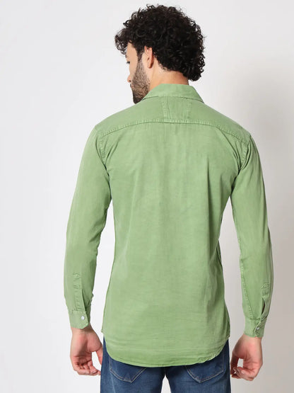 DOUBLE POCKET COTTON RFD PISTA SHIRT