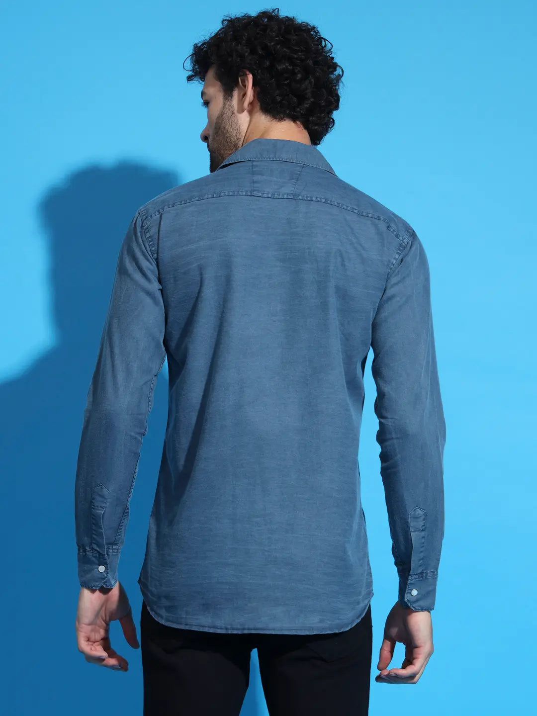 MENS STYLISH DOUBLE POCKET RFD SHIRT