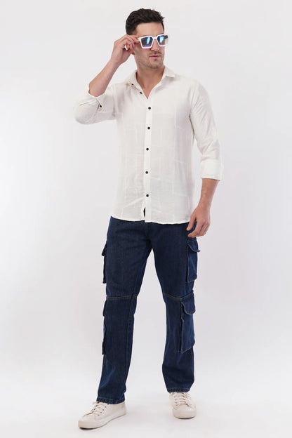 Alyssum White Embroidery Shirt