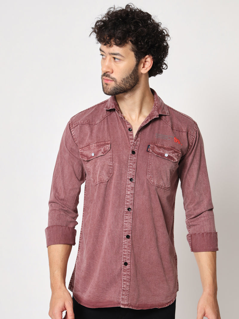 RED COTTON RFD SHIRT