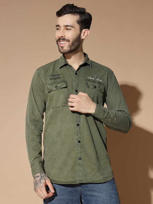 Double Pocket Cotton RFD Shirt