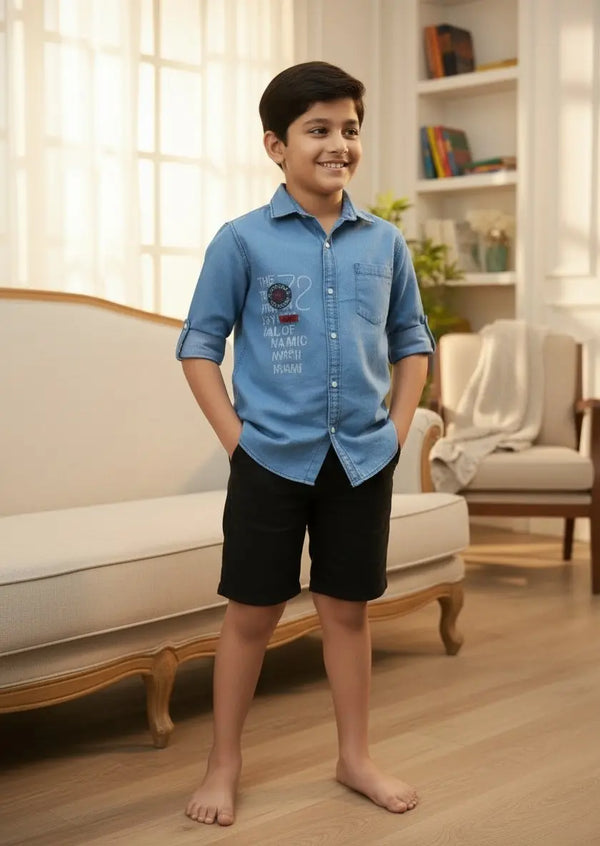 BOY'S DENIM SHIRTS
